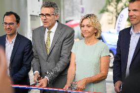 Valerie Pecresse At inauguration Of The HysetCo Hydrogen Station - Paris