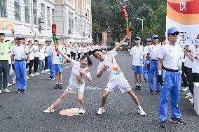 (SP)CHINA-HARBIN-WORLD UNIVERSITY GAMES-TORCH RELAY (CN)