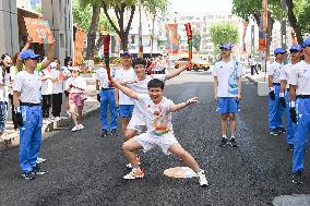 (SP)CHINA-HARBIN-WORLD UNIVERSITY GAMES-TORCH RELAY (CN)