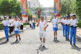 (SP)CHINA-HARBIN-WORLD UNIVERSITY GAMES-TORCH RELAY (CN)
