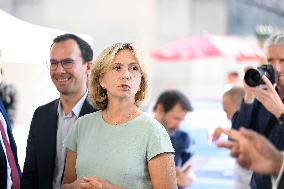 Valerie Pecresse At inauguration Of The HysetCo Hydrogen Station - Paris