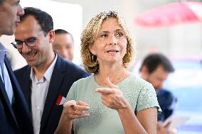 Valerie Pecresse At inauguration Of The HysetCo Hydrogen Station - Paris