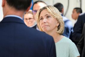 Valerie Pecresse At inauguration Of The HysetCo Hydrogen Station - Paris