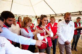 Queen Letizia Visit Colombia On Cooperation Trip - Cali