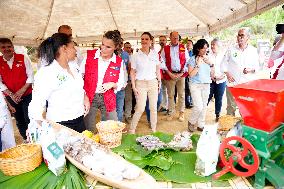 Queen Letizia Visit Colombia On Cooperation Trip - Cali