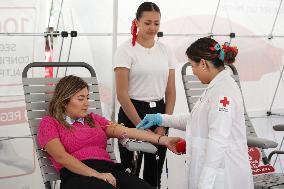 MEXICO-MEXICO CITY-WORLD BLOOD DONOR DAY