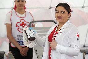 MEXICO-MEXICO CITY-WORLD BLOOD DONOR DAY