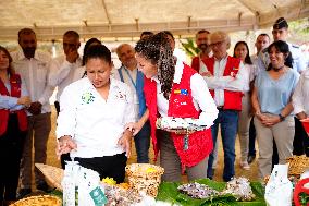 Queen Letizia Visit Colombia On Cooperation Trip - Cali