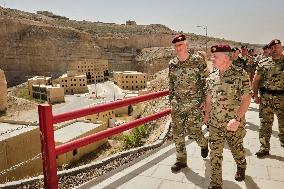 King Philippe And King Abdullah Visit Special Forces Training Center - Amman