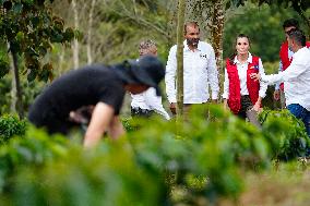 Queen Letizia Visit Colombia On Cooperation Trip - Cali