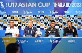 (SP)THAILAND-CHONBURI-AFC U17 ASIAN CUP-PRESS CONFERENCE