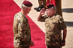 King Philippe And King Abdullah Visit Special Forces Training Center - Amman