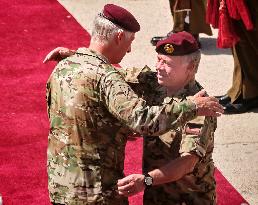 King Philippe And King Abdullah Visit Special Forces Training Center - Amman