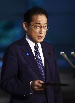 Japan PM rules out lower house dissolution during Diet session