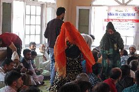 Mass Wedding Ceremony In Kashmir