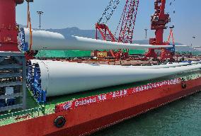 China Longest Wind Turbine Blade