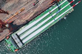 China Longest Wind Turbine Blade