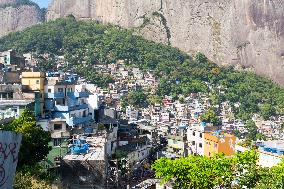 General Views Of The Rocinha Favela In Rio De Janeiro, Brazil