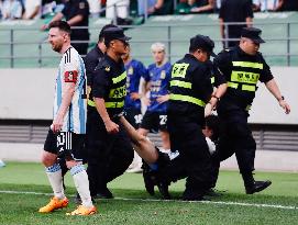 (SP)CHINA-BEIJING-FOOTBALL-INTERNATIONAL INVITATIONAL-ARGENTINA VS AUSTRALIA (CN)