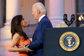 Joe Biden with Eva Longoria - Washington