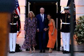 Joe Biden with Eva Longoria - Washington