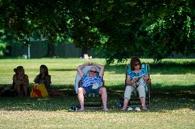 BRITAIN-LONDON-HEATWAVE