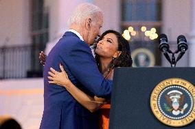 Joe Biden with Eva Longoria - Washington