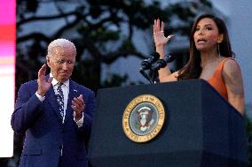 Joe Biden with Eva Longoria - Washington