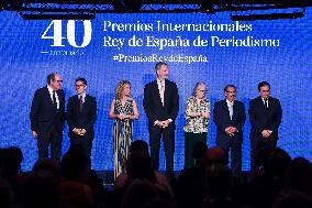 Felipe VI Presents The 'King Of Spain' International Journalism Awards 2023 - Madrid