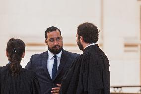 Alexandre Benalla In Court - Paris