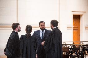 Alexandre Benalla In Court - Paris