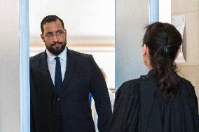 Alexandre Benalla In Court - Paris