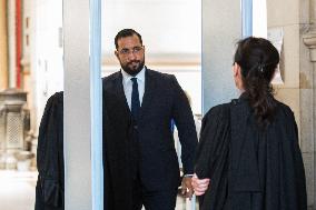 Alexandre Benalla In Court - Paris