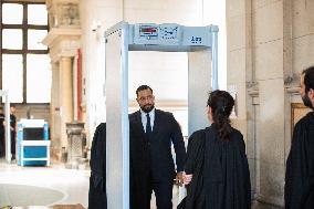 Alexandre Benalla In Court - Paris