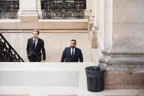 Alexandre Benalla In Court - Paris