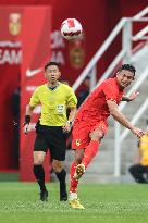 (SP)CHINA-DALIAN-FOOTBALL-INTERNATIONAL FRIENDLY-CHINA VS MYANMAR (CN)