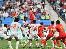 (SP)CHINA-DALIAN-FOOTBALL-INTERNATIONAL FRIENDLY-CHINA VS MYANMAR (CN)