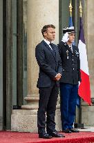 French President Meets Saudi Crown Prince - Paris