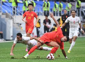 (SP)CHINA-DALIAN-FOOTBALL-INTERNATIONAL FRIENDLY-CHINA VS MYANMAR (CN)