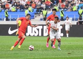 (SP)CHINA-DALIAN-FOOTBALL-INTERNATIONAL FRIENDLY-CHINA VS MYANMAR (CN)