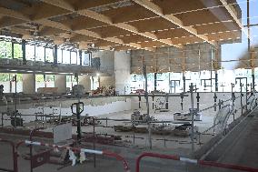 Visit Of The Marville Olympic Aquatic Center Construction Sites - Saint Denis