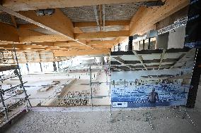 Visit Of The Marville Olympic Aquatic Center Construction Sites - Saint Denis