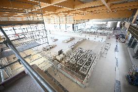 Visit Of The Marville Olympic Aquatic Center Construction Sites - Saint Denis