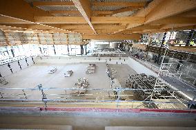 Visit Of The Marville Olympic Aquatic Center Construction Sites - Saint Denis