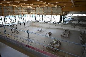 Visit Of The Marville Olympic Aquatic Center Construction Sites - Saint Denis