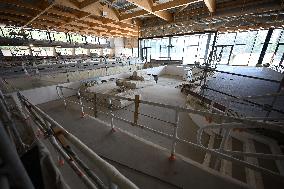 Visit Of The Marville Olympic Aquatic Center Construction Sites - Saint Denis