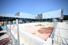 Visit Of The Marville Olympic Aquatic Center Construction Sites - Saint Denis