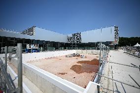 Visit Of The Marville Olympic Aquatic Center Construction Sites - Saint Denis