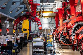 President Macron Visits Safran Aircraft Factories - Villaroche