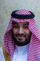 Mohammed Ben Salman Crown Prince And Prime Minister Of Saudi Arabia In Paris